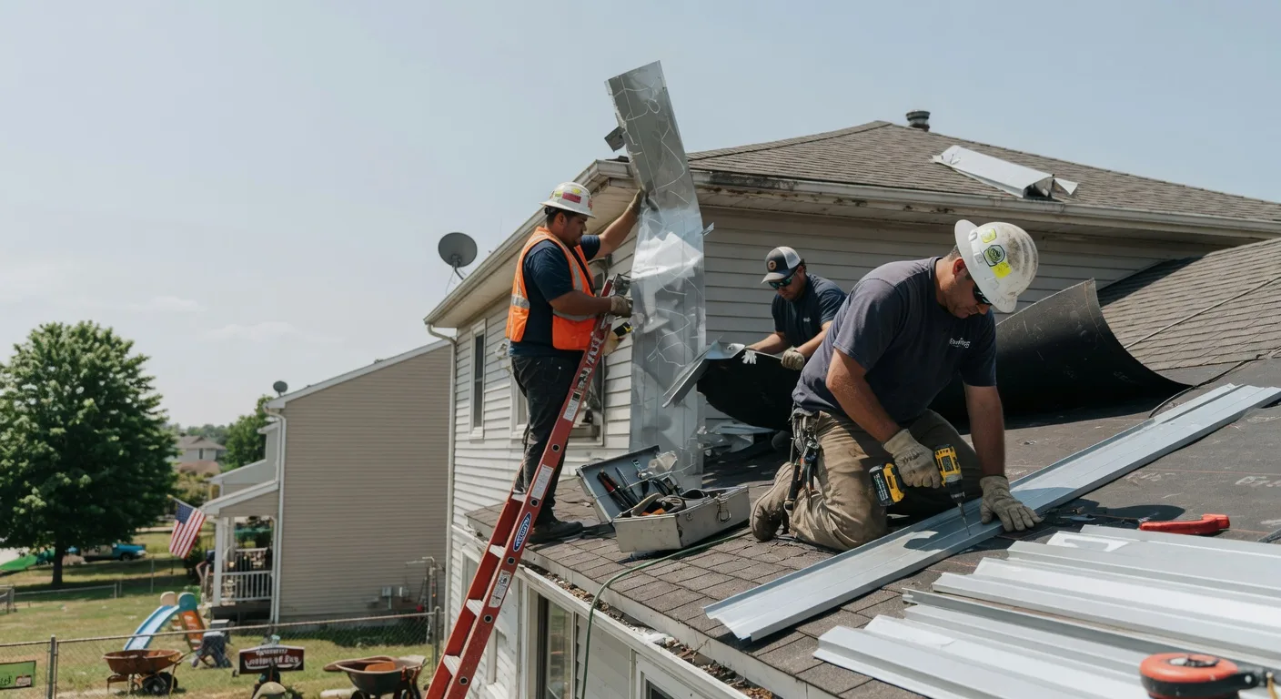 Metal Roof Repair in Eastville, VA